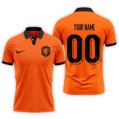 Netherlands | Premium WC26 Fan 3D Polo - 5XL