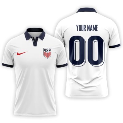 Usa | Premium WC26 Fan 3D Polo - S