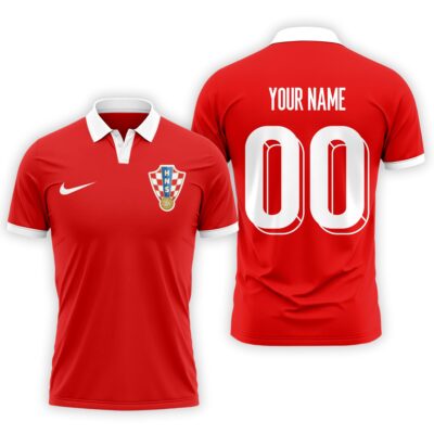 Croatia | Premium WC26 Fan 3D Polo - S