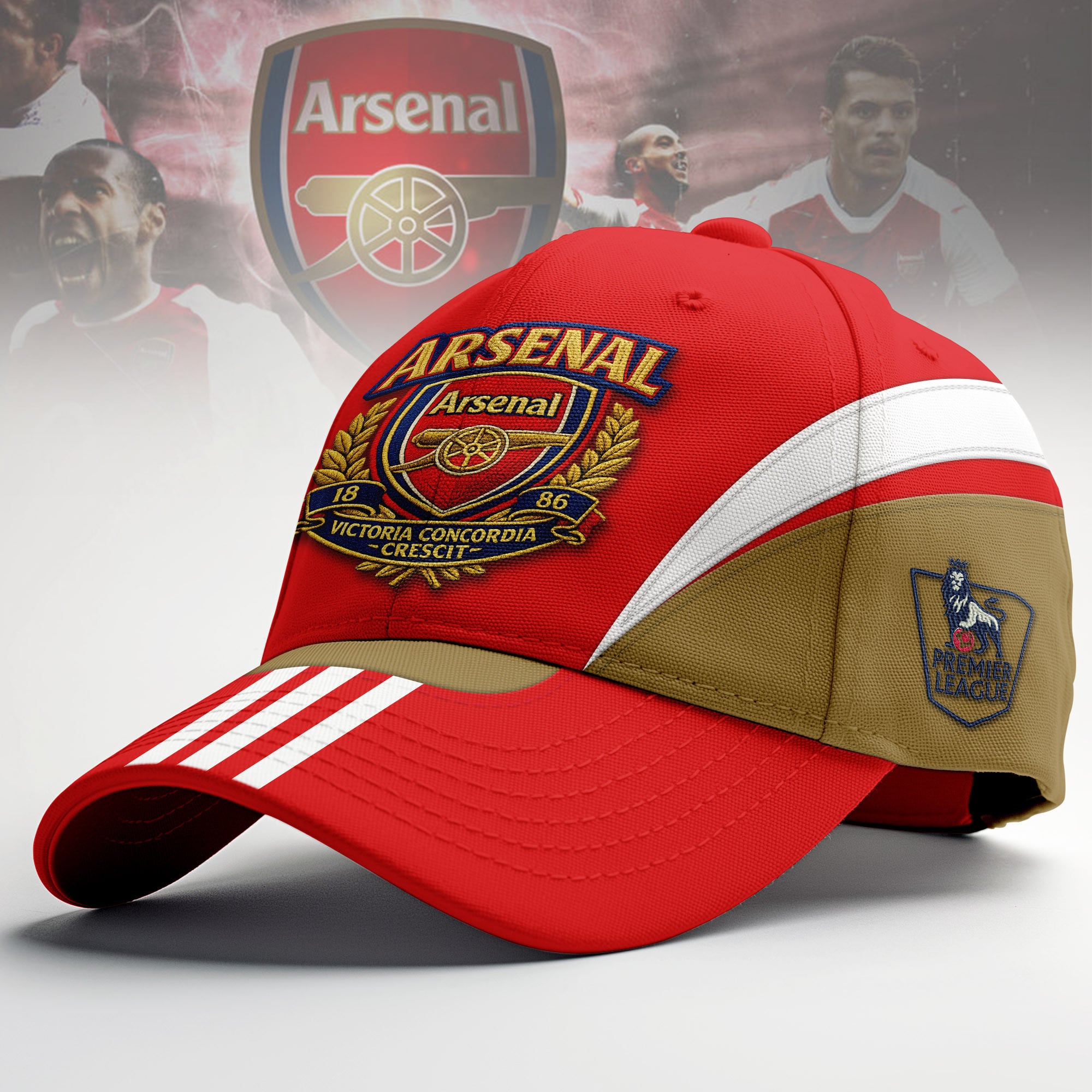 Arsenal | Premium Premiere League Classic Cap HY - Image 2