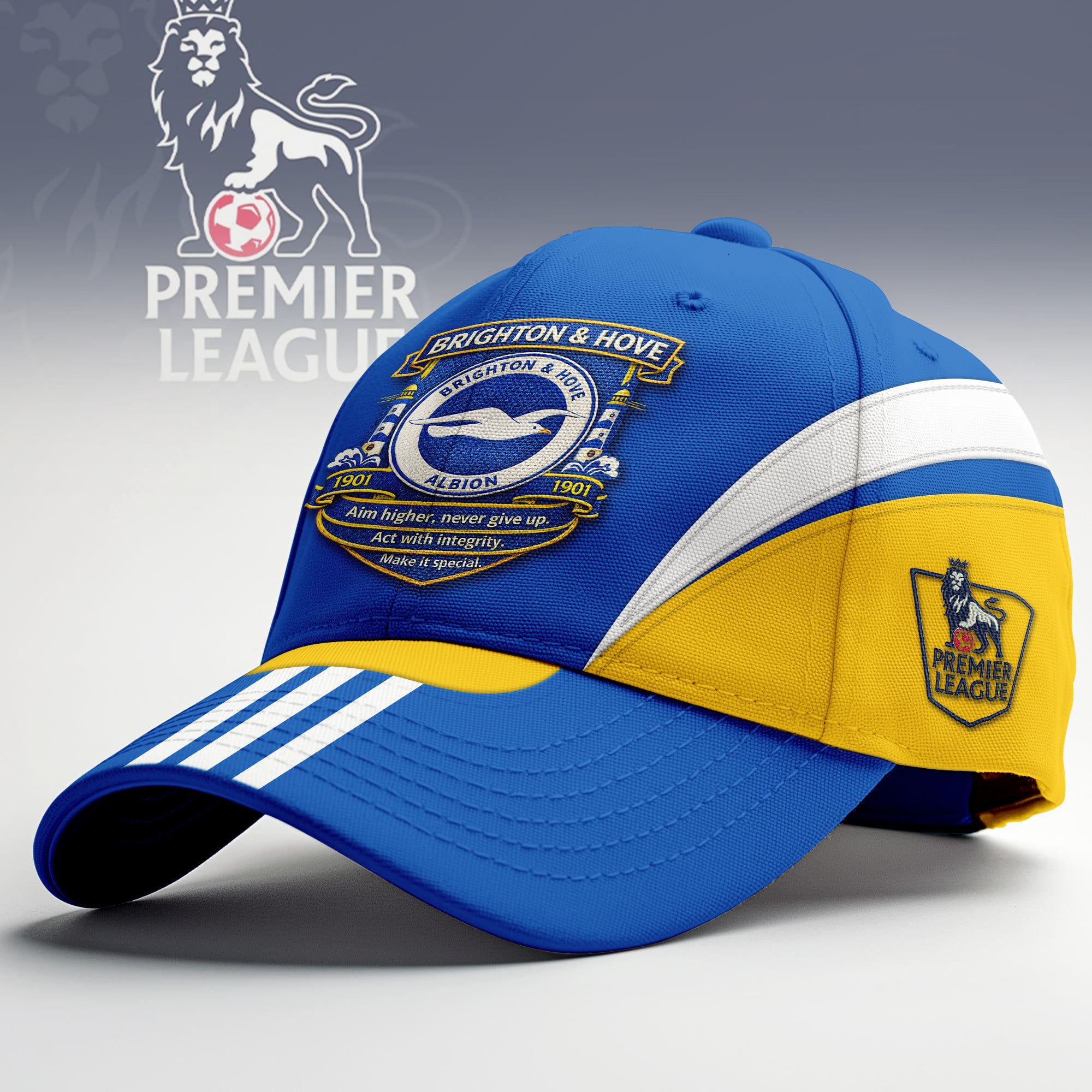 Brighton & Hove Albion | Premium Premiere League Classic Cap HY - Image 2