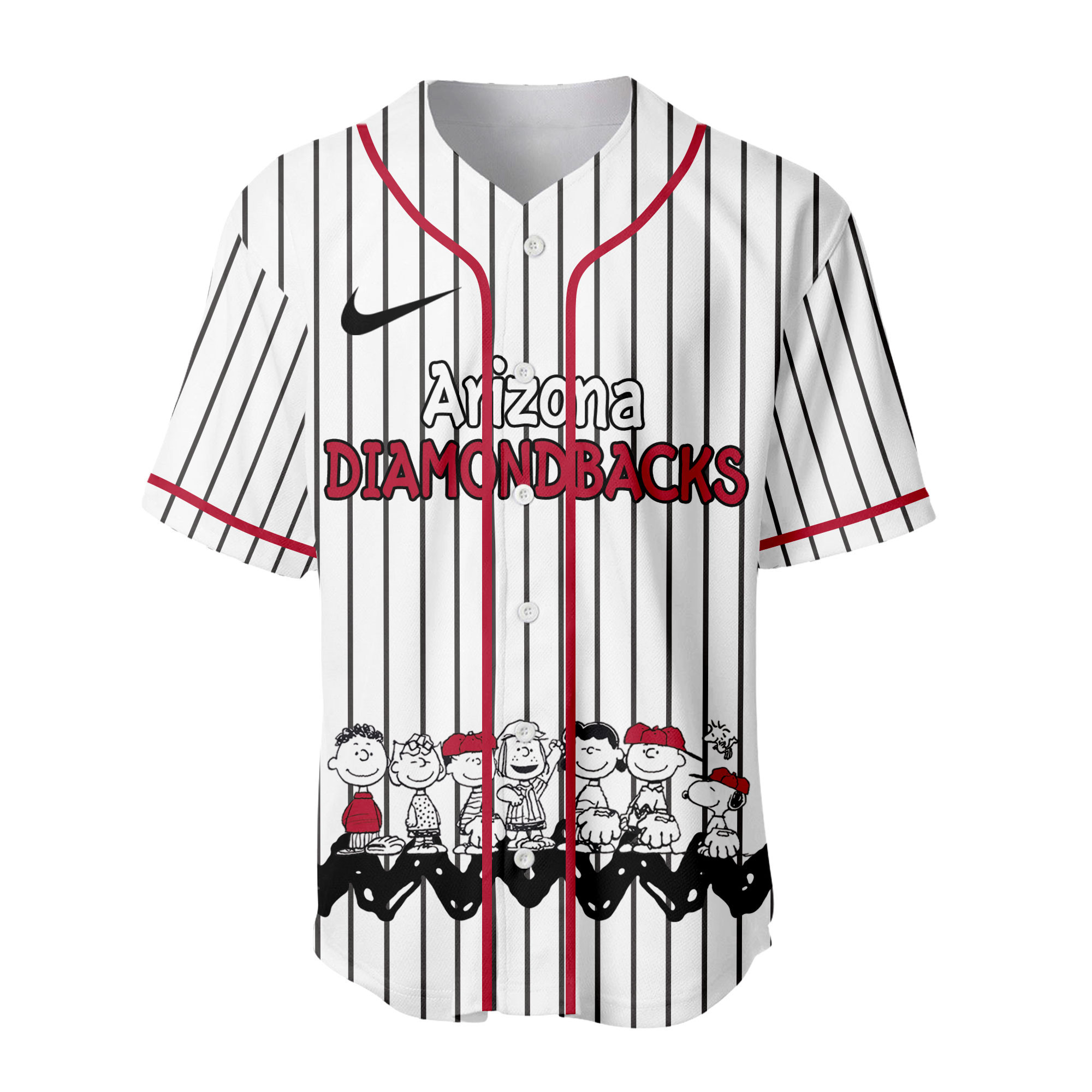 Arizona Diamondbacks | Premium MLB Snoopy Playball Jersey HY - Image 2