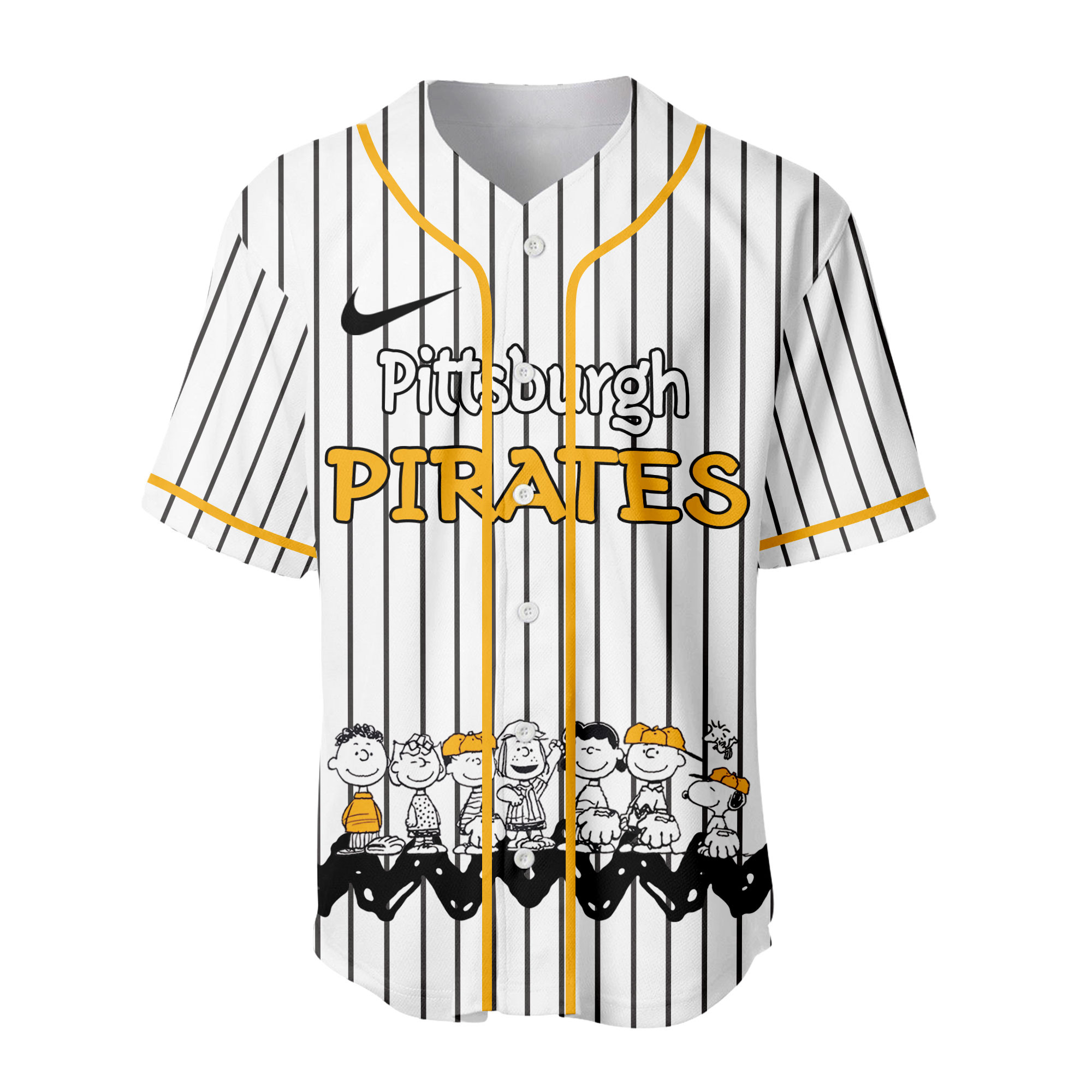 Pittsburgh Pirates | Premium MLB Snoopy Playball Jersey HY - Image 2