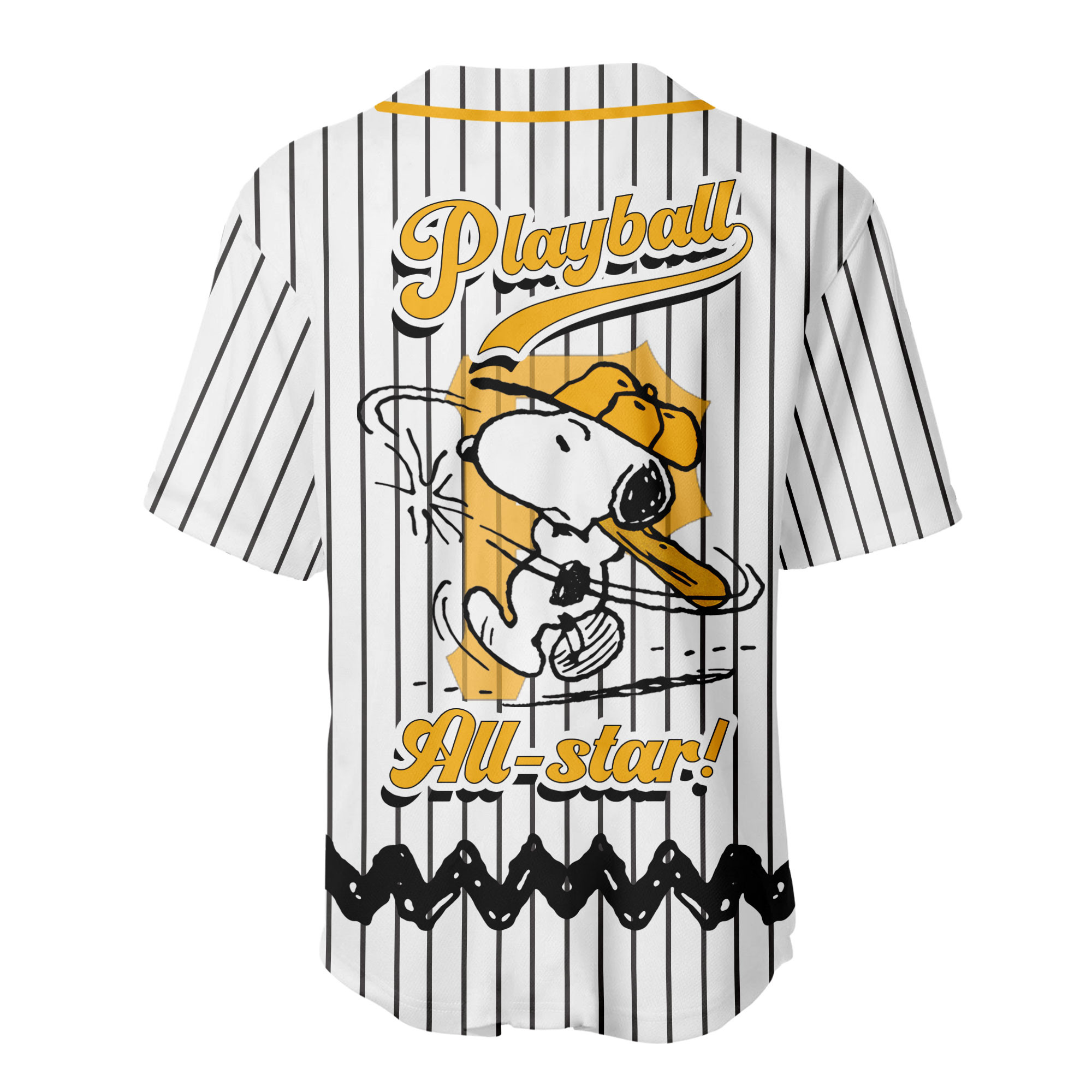 Pittsburgh Pirates | Premium MLB Snoopy Playball Jersey HY - Image 3