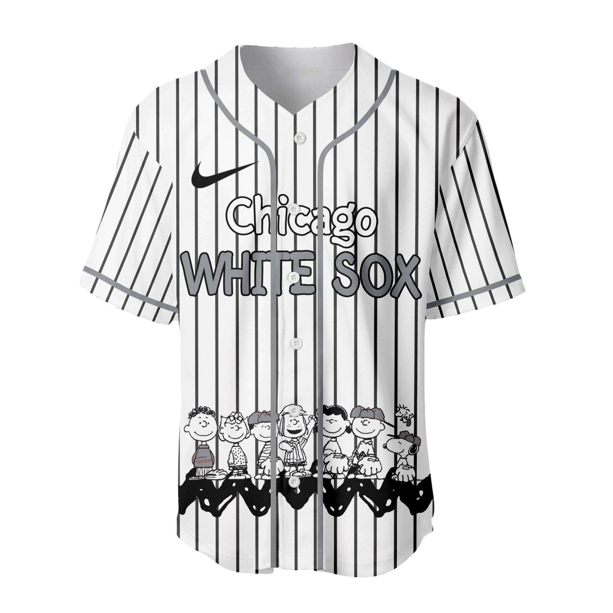 Chicago White Sox | Premium MLB Snoopy Playball Jersey HY - Image 2