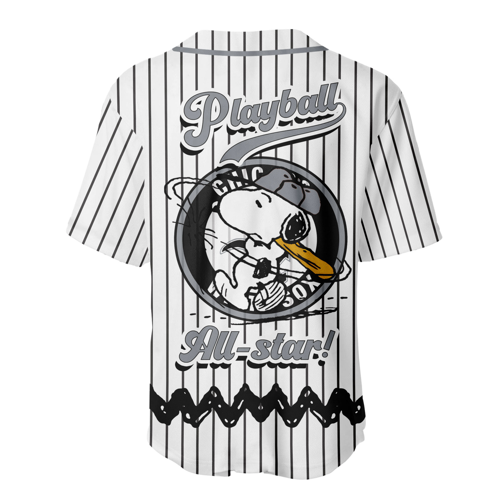 Chicago White Sox | Premium MLB Snoopy Playball Jersey HY - Image 3