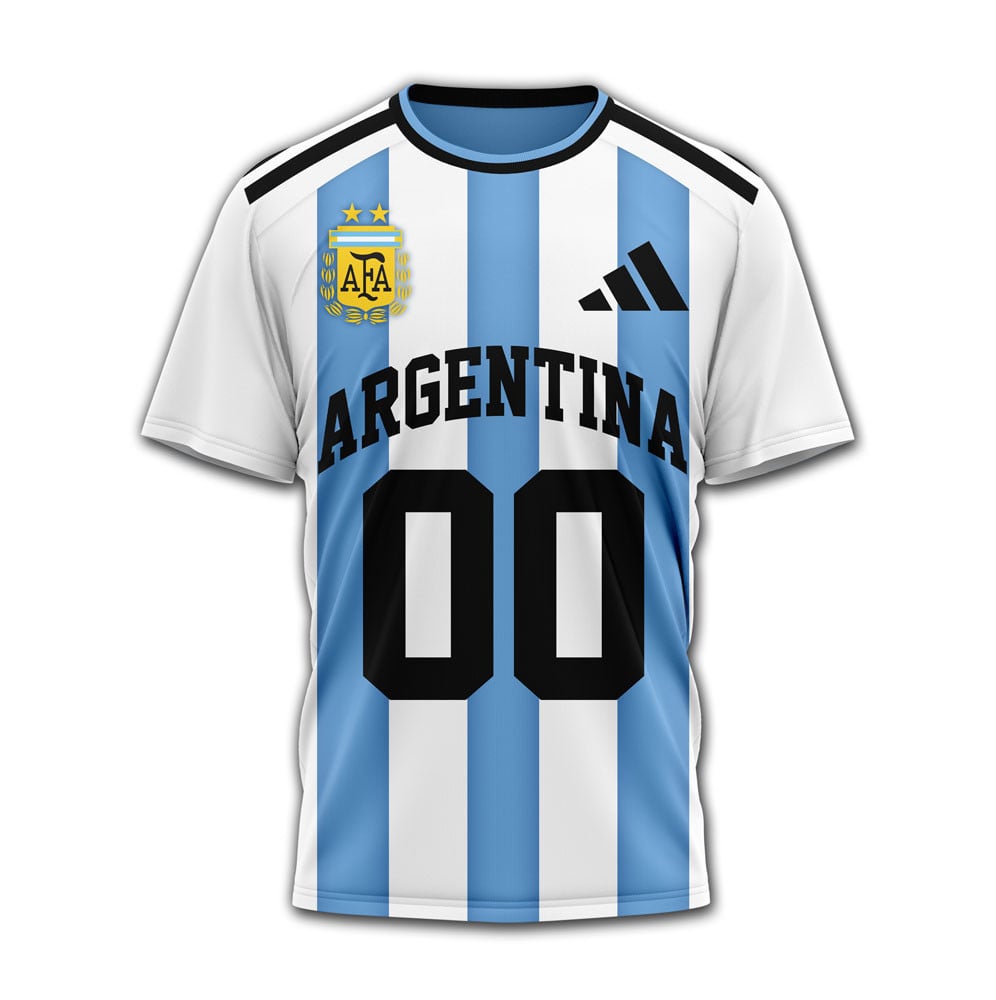 Argentina | Premium WC26 United 3D T-Shirt HY - Image 2
