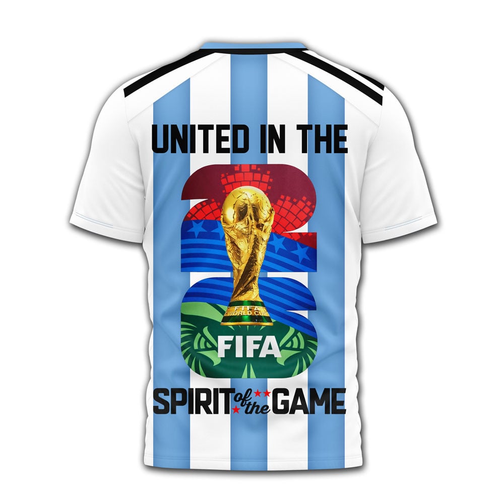 Argentina | Premium WC26 United 3D T-Shirt HY - Image 3