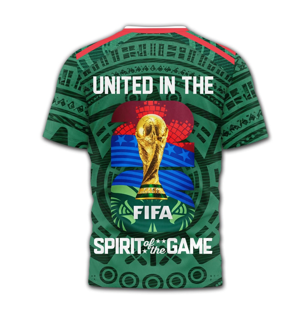 Mexico | Premium WC26 United 3D T-Shirt HY - Image 3