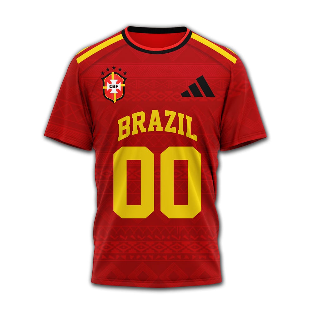 Brazil | Premium WC26 United 3D T-Shirt HY - Image 2