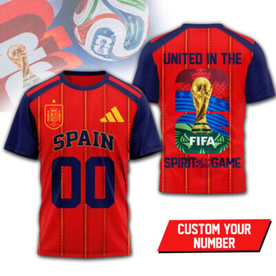 Spain | Premium WC26 United 3D T-Shirt HY