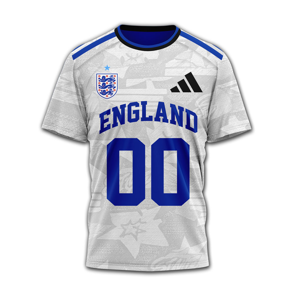 England | Premium WC26 United 3D T-Shirt HY - Image 2