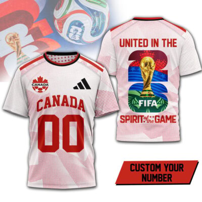 Canada  | Premium WC26 United 3D T-Shirt HY