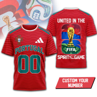 Portugal | Premium WC26 United 3D T-Shirt HY