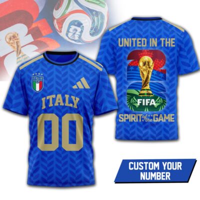 Italy | Premium WC26 United 3D T-Shirt HY