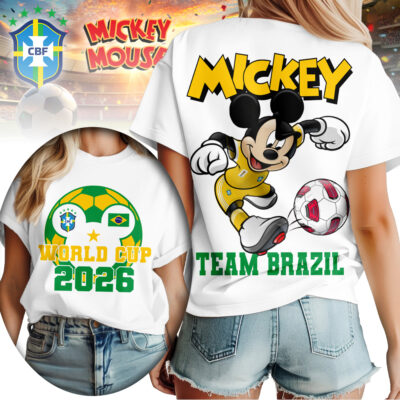 Brazil | Premium WC26 Mickey Women Shirt