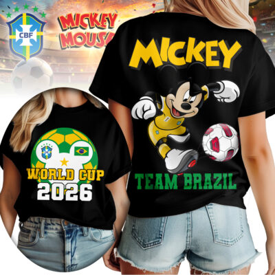 Brazil | Premium WC26 Mickey Women Shirt