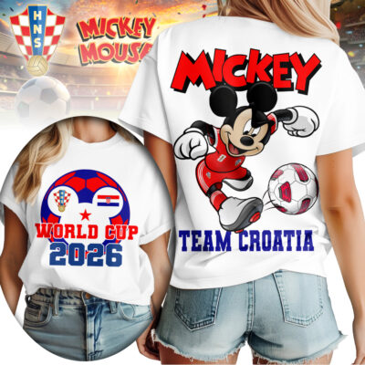 Croatia | Premium WC26 Mickey Women Shirt
