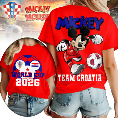 Croatia | Premium WC26 Mickey Women Shirt