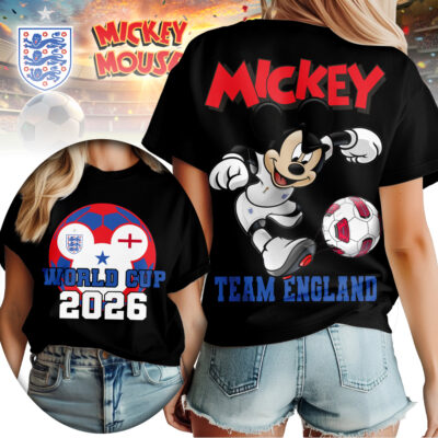 England | Premium WC26 Mickey Women Shirt