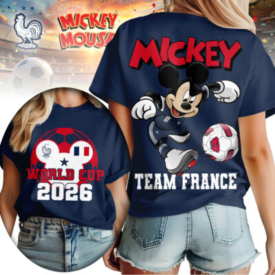 France | Premium WC26 Mickey Women Shirt