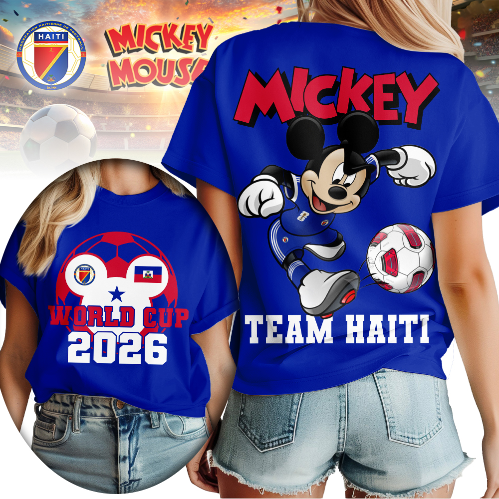 Haiti | Premium WC26 Mickey Women Shirt - Image 3