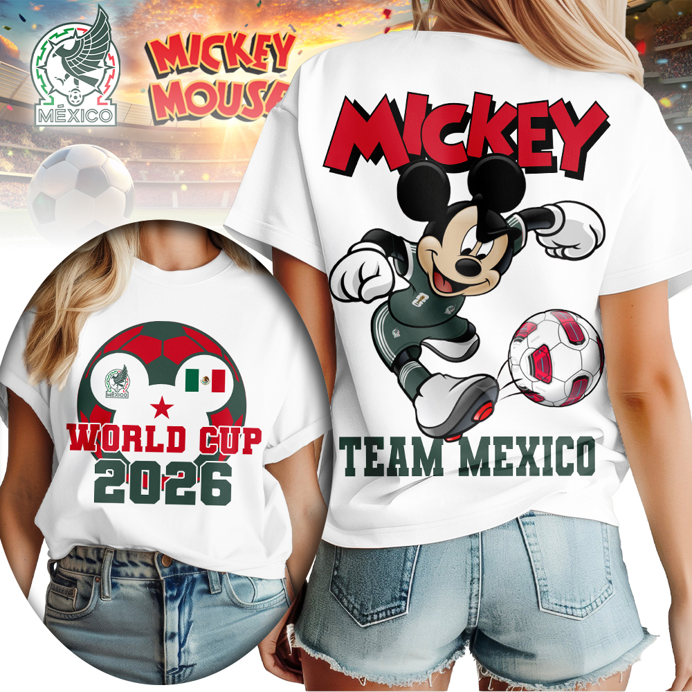 Mexico | Premium WC26 Mickey Women Shirt