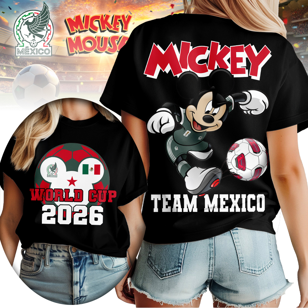 Mexico | Premium WC26 Mickey Women Shirt - Image 2