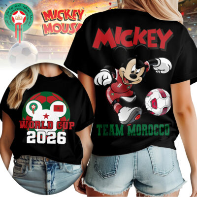 Morocco | Premium WC26 Mickey Women Shirt