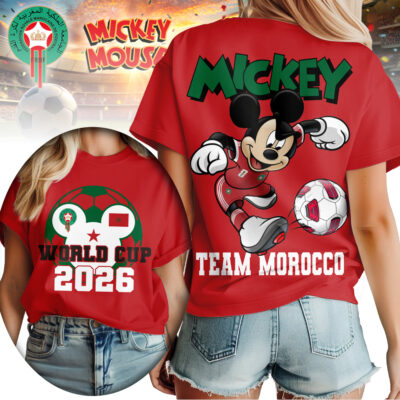 Morocco | Premium WC26 Mickey Women Shirt