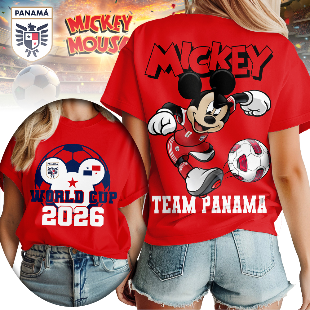 Panama | Premium WC26 Mickey Women Shirt - Image 3