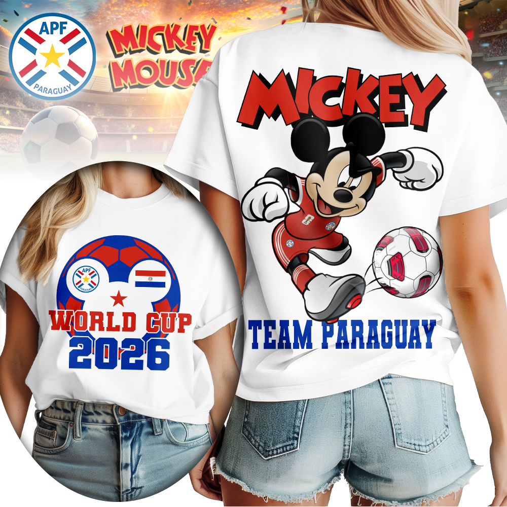 Paraguay | Premium WC26 Mickey Women Shirt