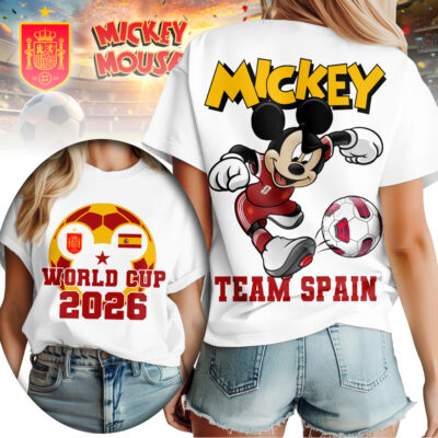 Spain | Premium WC26 Mickey Women Shirt