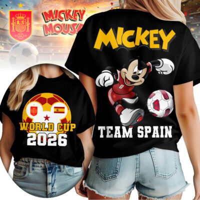 Spain | Premium WC26 Mickey Women Shirt