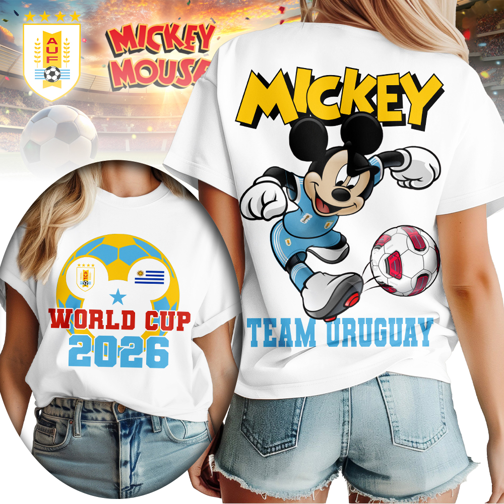 Uruguay | Premium WC26 Mickey Women Shirt