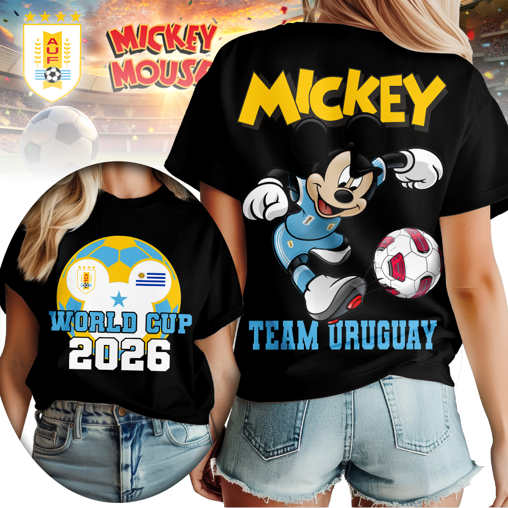 Uruguay | Premium WC26 Mickey Women Shirt - Image 2
