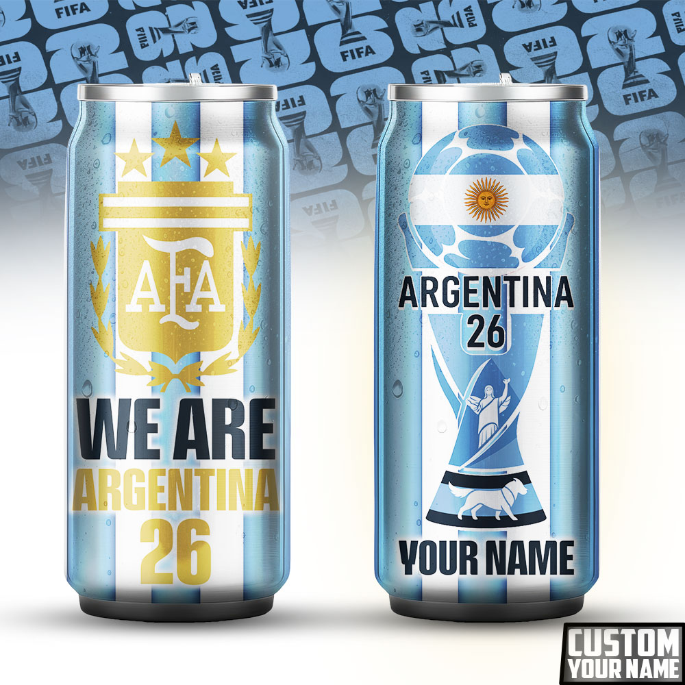 Argentina | Fifa WC26 Can Tumbler - Image 2