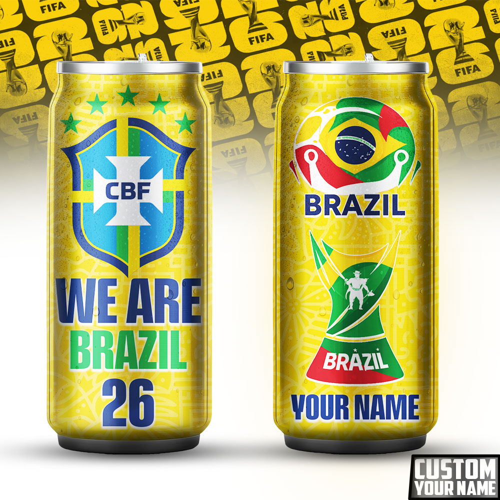 Brazil | Fifa WC26 Can Tumbler - Image 2