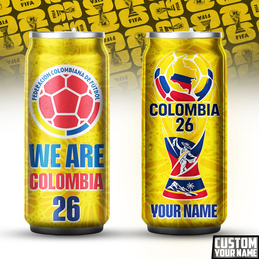 Colombia | Fifa WC26 Can Tumbler - Image 2