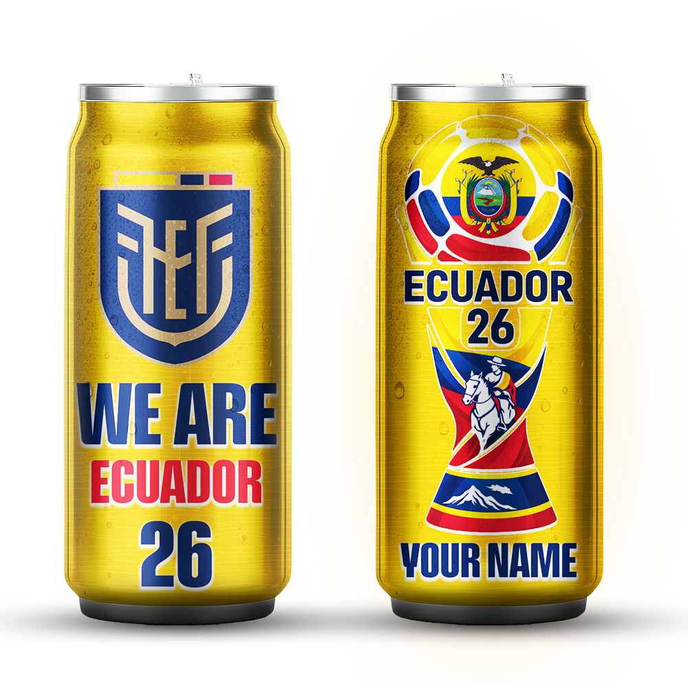 Ecuador | Fifa WC26 Can Tumbler