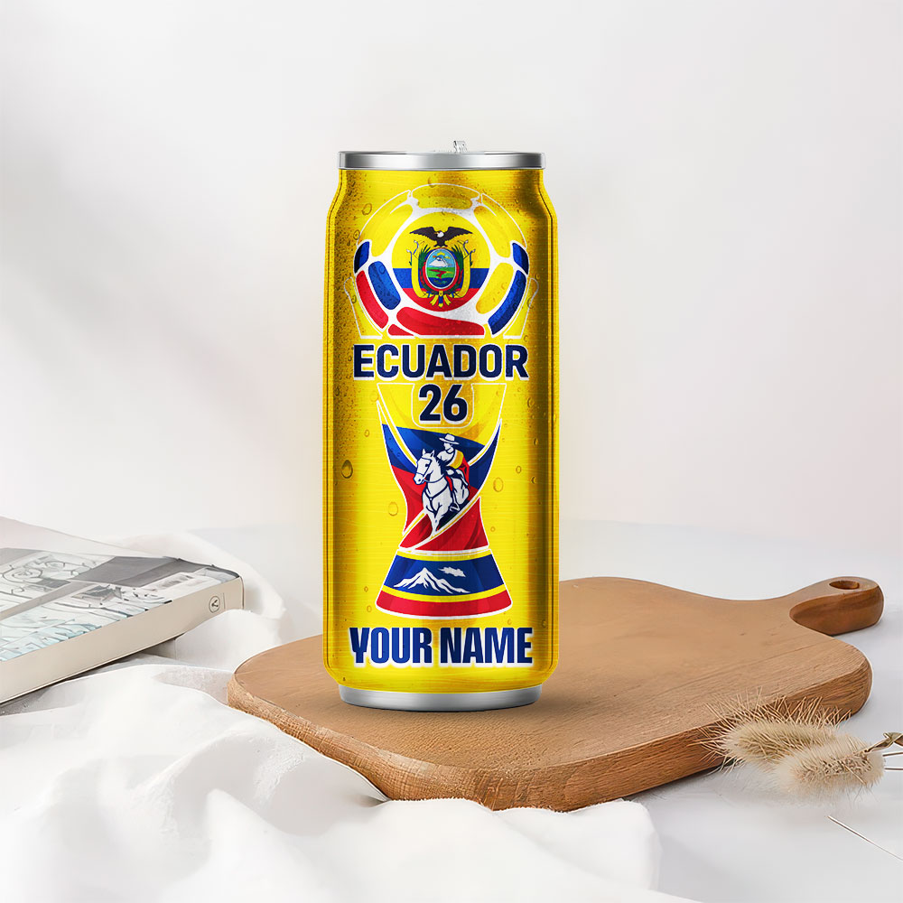 Ecuador | Fifa WC26 Can Tumbler - Image 3