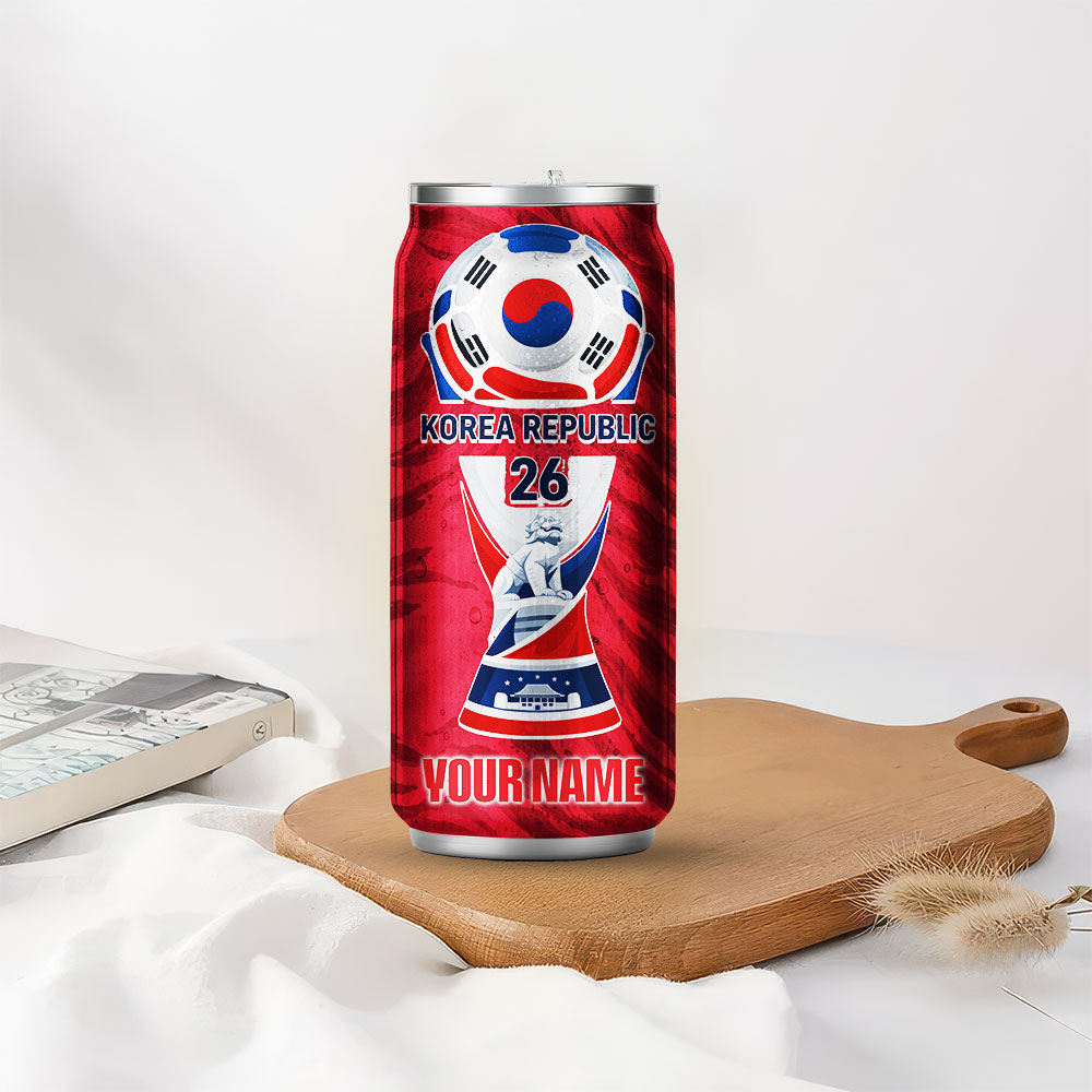 Korea Republic | Fifa WC26 Can Tumbler - Image 3