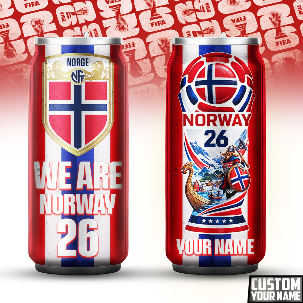 Norway | Fifa WC26 Can Tumbler - Image 2