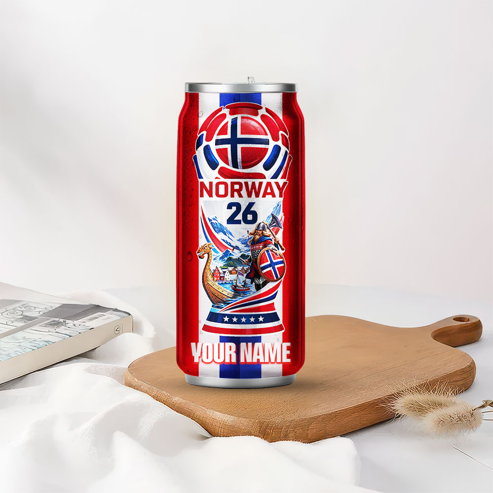 Norway | Fifa WC26 Can Tumbler - Image 3