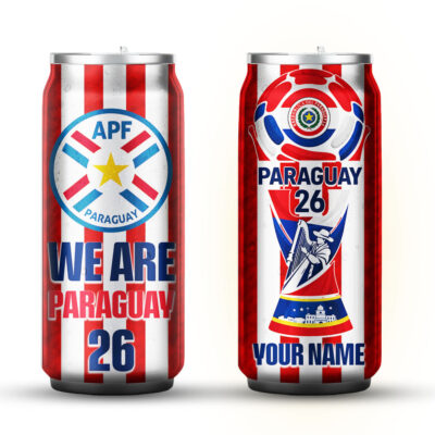 Paraguay | Fifa WC26 Can Tumbler - 300ml