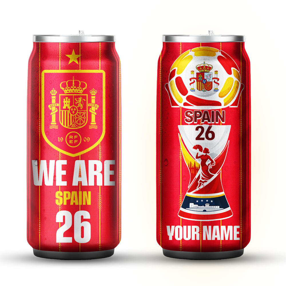 Spain | Fifa WC26 Can Tumbler