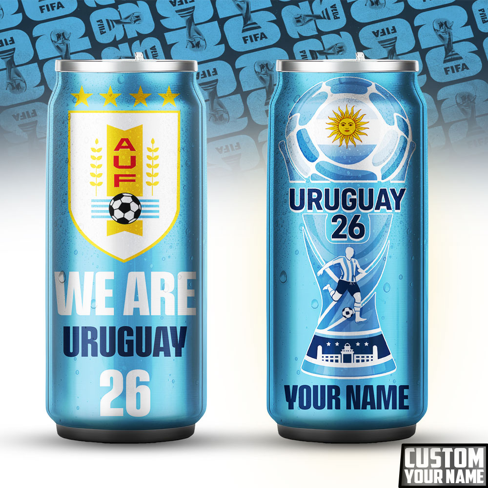 Uruguay | Fifa WC26 Can Tumbler - Image 2