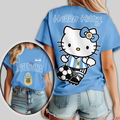Argentina | Premium WC26 Hello Kitty Women Shirt