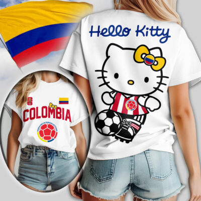 Colombia | Premium WC26 Hello Kitty Women Shirt