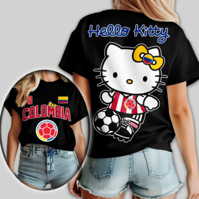 Colombia | Premium WC26 Hello Kitty Women Shirt